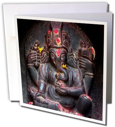 Danita Delimont - Buddhism - Kathmandu, Nepal. Close-up of Votive Shrine. Dwarikas Hotel Courtyard. - 6 Greeting Cards with envelopes (gc_207353_1)