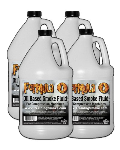 Formula O Smoke Oil Fluid - Oil Based - 4 Gallon Case