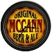 Mccann 's Beer and Ale Cascading Pub Wall Clock Image