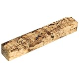 Northern Maple Figured Pen Blank, Spalted