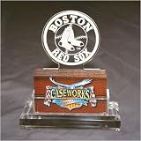 Boston Red Sox MLB Baseball Business Card Holder w/ Gift Box