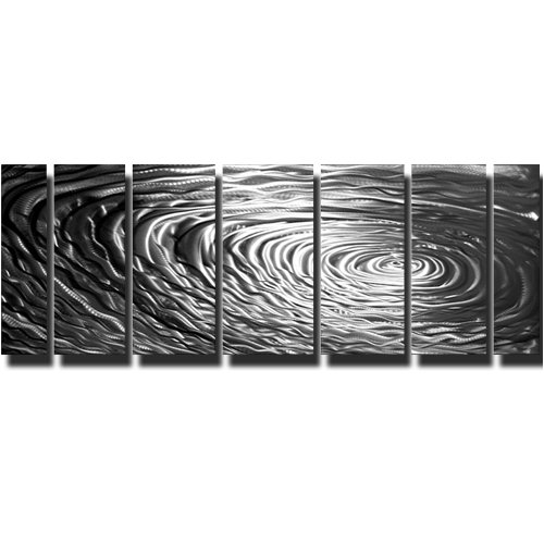“Ripple Effect” Modern Feng Shui Wall Art Decor by Jon Allen