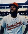 Lee Maye Autographed Washington Senators 8x10 Photo - Deceased