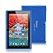 iRULU eXpro X1 7 Inch Google Android Tablet PC, 1024*600 Resolution, 8GB Nand Flash, Wi-Fi, Games, Dual Cameras (Blue)
