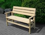 Eigenschaften   / Gartenbank Malmö 2-sitzer, Fichte natur