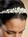 Brushed Gold and Champagne Bridal Tiara