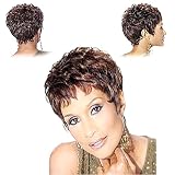 BEVERLY JOHNSON Human Hair Wig H222, 2 Dark Brown