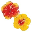 Floral Canapé Plates Set of 4