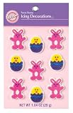 Wilton Fuzzy Bunny Icing Decorations