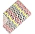PVC FREE Duckery Kid Waterproof Baby Diaper Changing Pocket Pad in Vibrant Color for Home and Travel (colorful chevron)