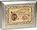 Cottage Garden Music Box - 50Th Anniversary Plays Unchained Melody With Ornate Champaign Silver Finish