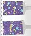 Search : Set of 2 Luggage Tags Made with Disney Tinkerbell Purple Fabric