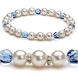 Desire White 6-7mm AA Freshwater Pearl Bracelet