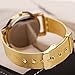 Lebanon Women Gold Mesh Band Quartz Gold Watch