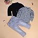 FEITONG 3pcs Kids Baby Boy's Business Suit+Shirt Tops+Trousers (4T / 4Years)