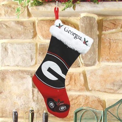 Georgia Bulldogs 2011 Colorblock Plush Christmas Stocking