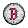 MLB Boston Red Sox 12-Inch Art Glass Clock