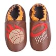 Momo Baby Soft Sole Baby Shoes - Basketball Brown