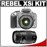 Canon EOS Digital Rebel XSi 12.2-Megapixel SLR Camera & Canon EFS 18-55mm f/3.5-5.6 IS Zoom Lens + Tamron 70-300mm f/4-5.6 Di LD Macro Autofocus Lens