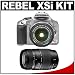 Canon EOS Digital Rebel XSi 12.2-Megapixel SLR Camera & Canon EFS 18-55mm f/3.5-5.6 IS Zoom Lens + Tamron 70-300mm f/4-5.6 Di LD Macro Autofocus Lens