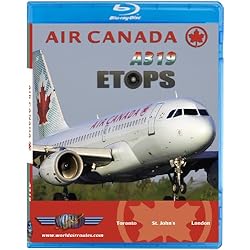 Air Canada Airbus A319 ETOPS to London Heathrow [Blu-ray]