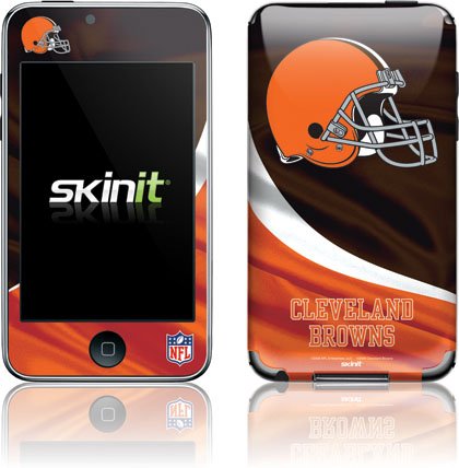 Skinit Protective Skin foriPod Touch 2G, iPod, iTouch 2G (NFL Cleveland Browns Logo)