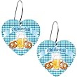 Heart Bavarian Beer Oktoberfest Earrings