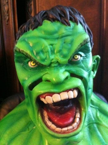  INCREDIBLE HULK MASK