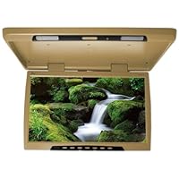 Brand New Tview T244ir-tn 24 Tan TFT Wide Screen Car Flip-down Monitor with Built in Ir Transmitter