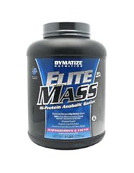 Health and Beauty: Dymatize Elite Mass Strawberries & Cream 6 Lbs (2722g) - DYMATIZE