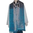 Handmade Printed Silk Scarves Casual Accessories 22 X 72 Inches