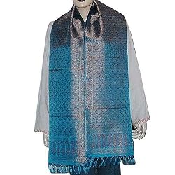Handmade Printed Silk Scarves Casual Accessories 22 X 72 Inches