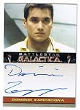 BATTLESTAR GALACTICA SEASON 4 TRADING CARDS DOMINIC ZAMPROGNA AS JAMES 'JAMMER' LYMAN SIGNED CARD