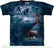 The Mountain Sacred Song Native American Horse Adult Tee T-shirt