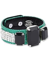 Ted Rossi "Art Deco" Lizard Cut-Out Cuff Bracelet