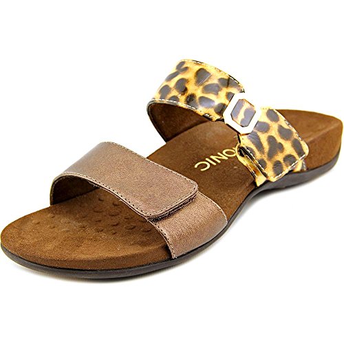 Vionic Camila Womens Slip-on Sandals Bronze - 8