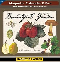 Bountiful Garden - Magnetic Mini 2010 Magnetic Calendar