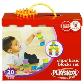Playskool Clipo Basic Blocks Set