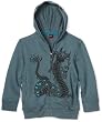 Tea Collection Boys 2-7 Growling Naga Zip Hoodie