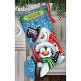 Dimensions Crafts Needlecrafts Needlepoint Stocking Kit, Polar Pals
