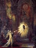 Apparition Photographic Poster Print by Gustave Moreau, 12x16