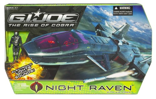 GI Joe Movie 3.75 Echo Vehicle Night Raven with Air Viper