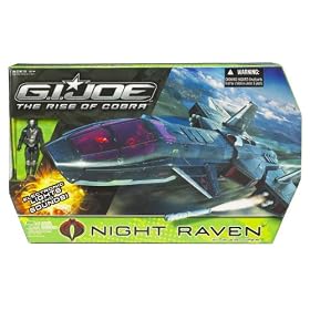 GI Joe Movie 3.75 Echo Vehicle Night Raven with Air Viper