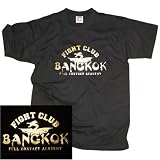 T-Shirt Fight Club Bangkok, schwarz, Gr.S-5XL