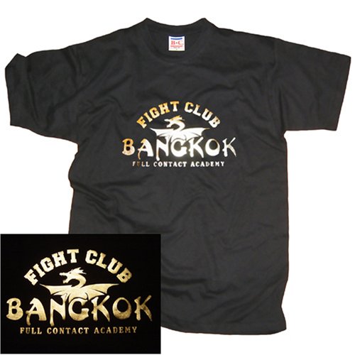 T-Shirt Fight Club Bangkok, schwarz, Gr.S-5XL