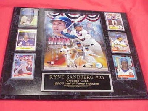 Ryne Sandberg 6 Card Collector Plaque