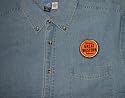 Chicago Great Western Embroidered Denim Railroad Train