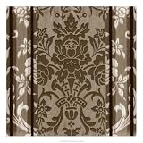 Vintage Wallpaper II by Vision Studio. Art Print Poster 22 inches width by 22 inches height. Highest Quality Art Poster Print