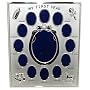 Silver Colour 'My First Year' Baby Multi-Photo Frame - Holds 13 photos