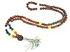 Kundalini Meditation Yoga Gift Idea Rudraksha Prayer Mala Seven Chakra Stone Healing Rosary